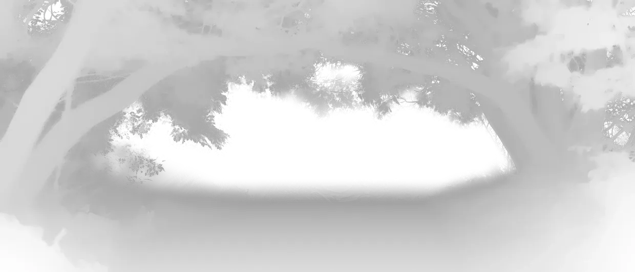 The midground arch as depth: the brightest of the four, because it is the nearest thing that fills the frame.