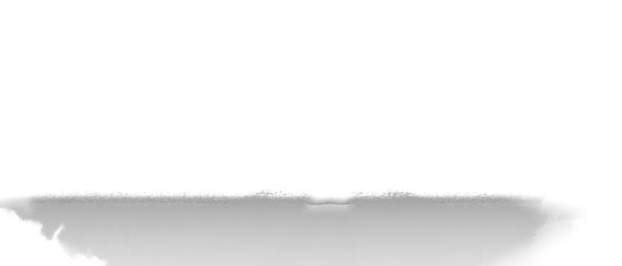 The foreground as depth: bright along the bottom edge and falling away up the path.